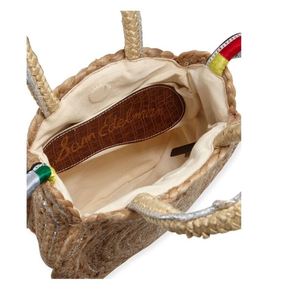 Sam Edelman Emilia Women's Round Jute Tote - Picture 4 of 11